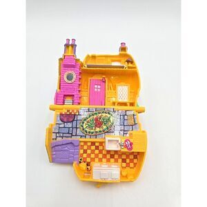 VINTAGE 1997 GENIE TOYS LONDON HOME CABIN PLAYSET COMPACT POLLY POCKET‎ STYLE